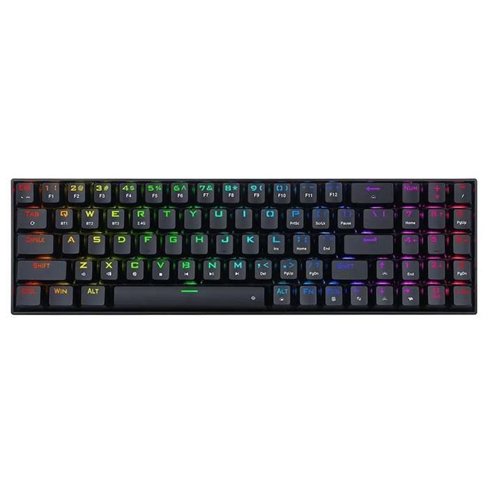 کیبورد بی سیم مکانیکال گیمینگ ردراگون Zed Pro K627P WNS Redragon Zed Pro K627P WNS Keyboard